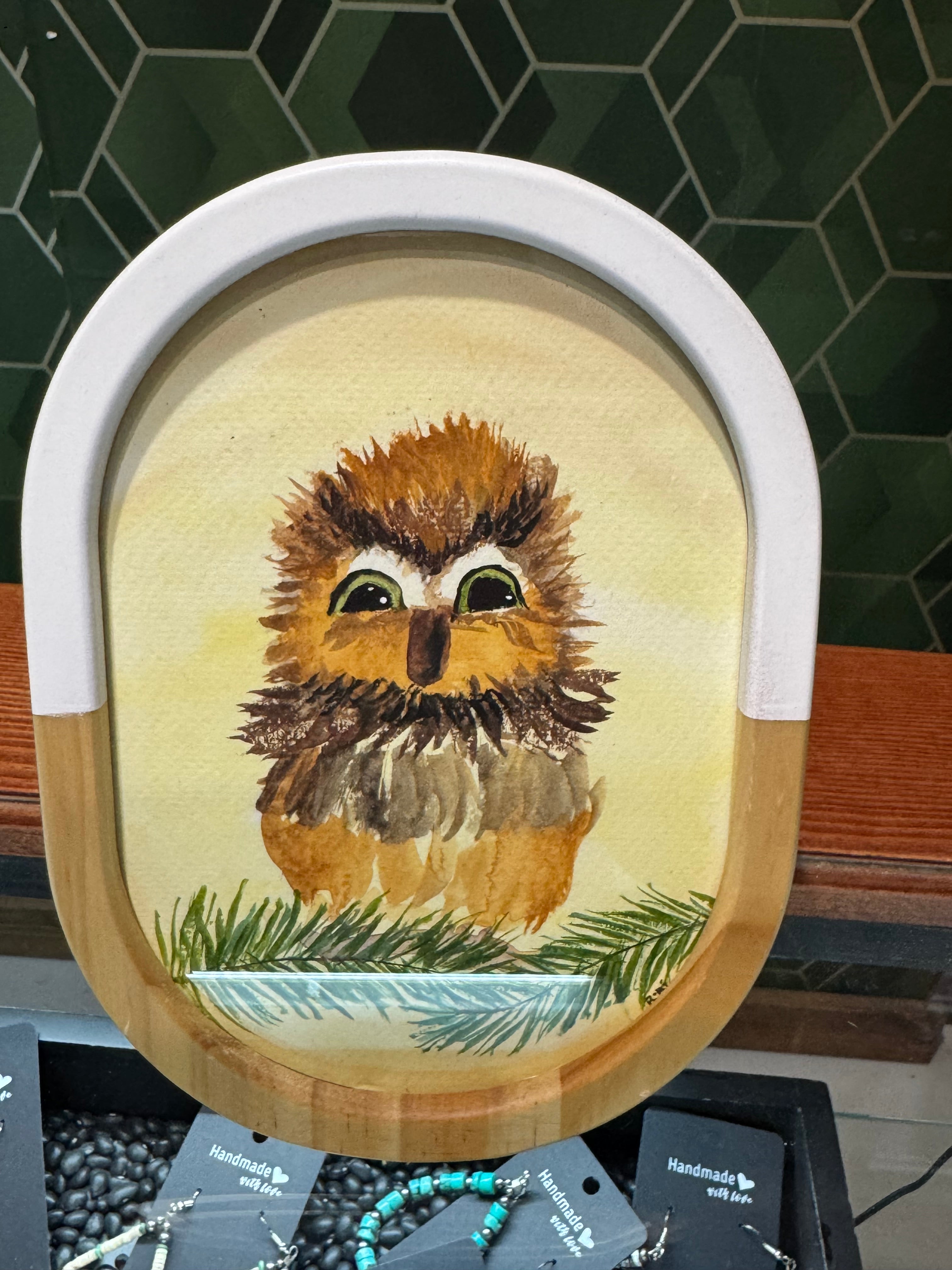 Handcrafted Owl Art – Original Fine Art