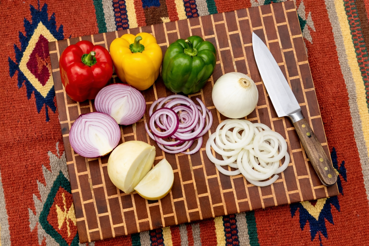 Hand-Carved Cutting Board & Serving Board