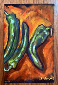 Green Chiles Notecard