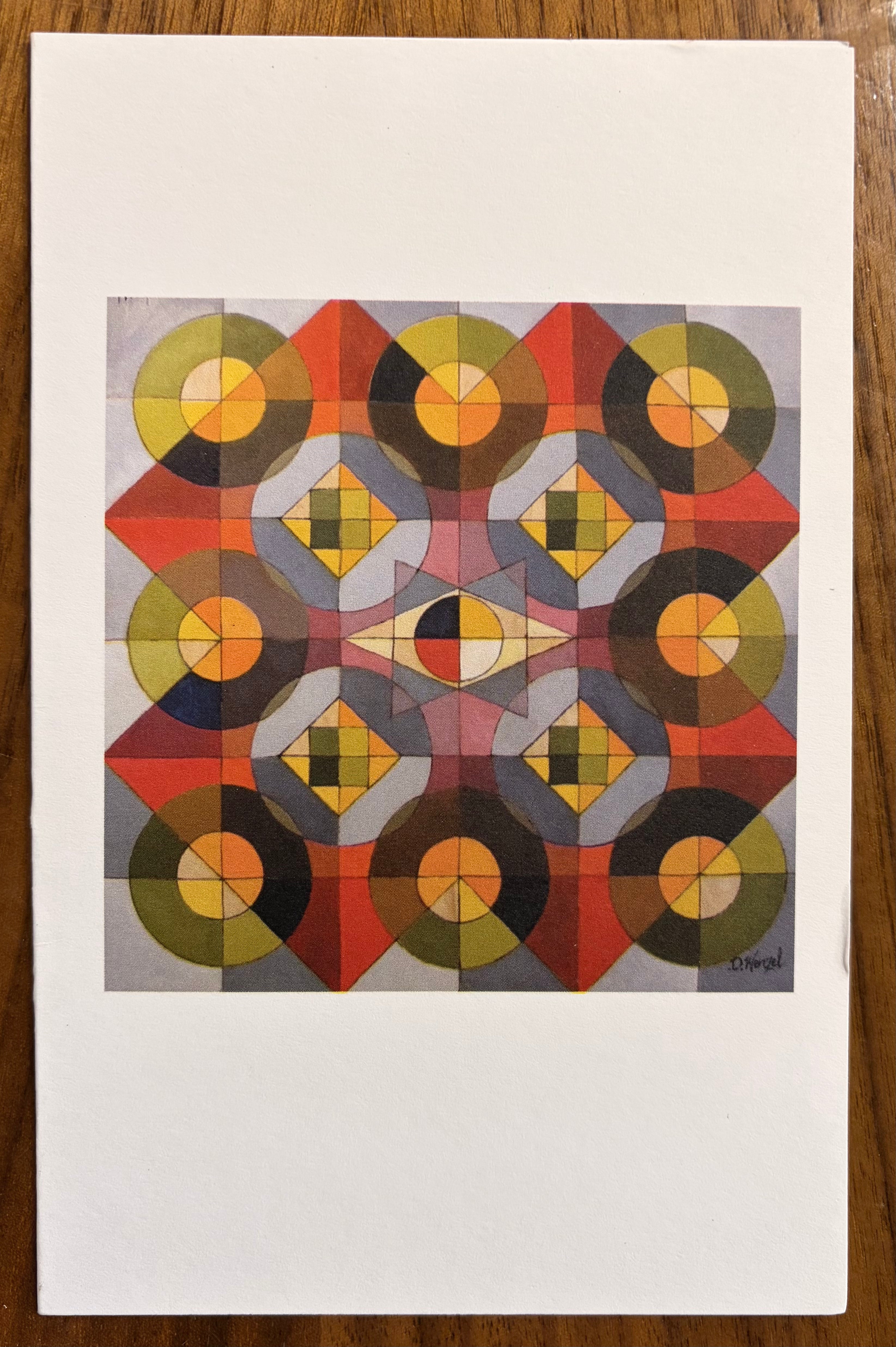 Geometric Harmony Notecard