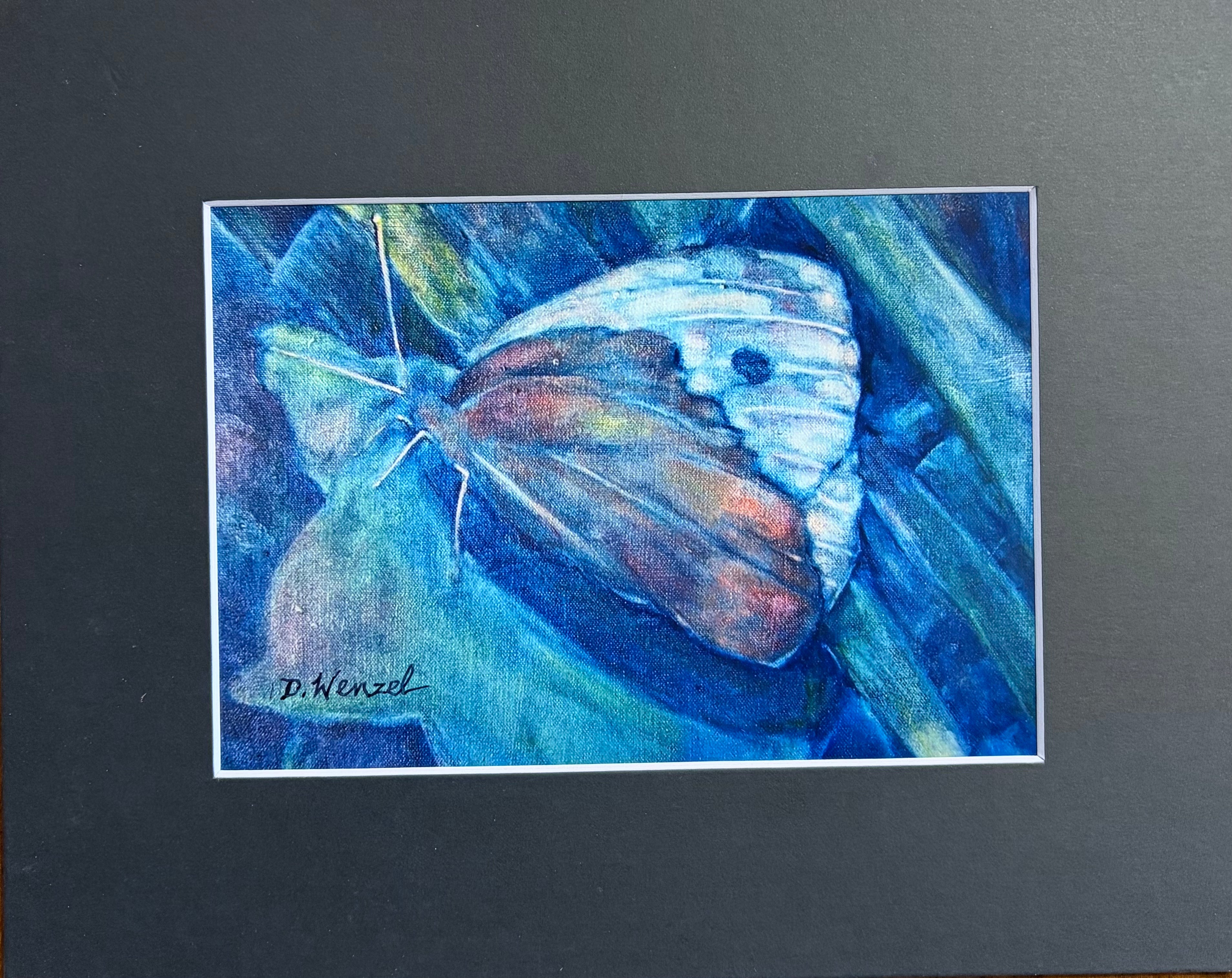 Emerging Butterfly Print