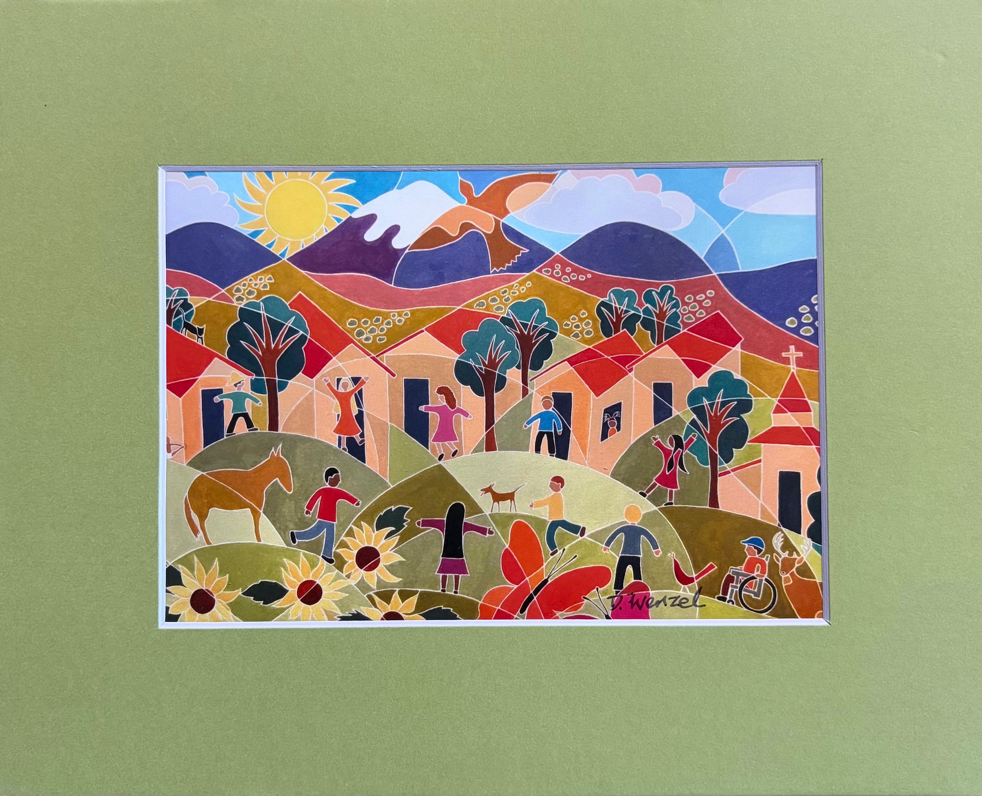 It Takes A Village Print