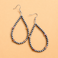 Sterling Silver Navajo Pearl and Spiny Oyster Earrings