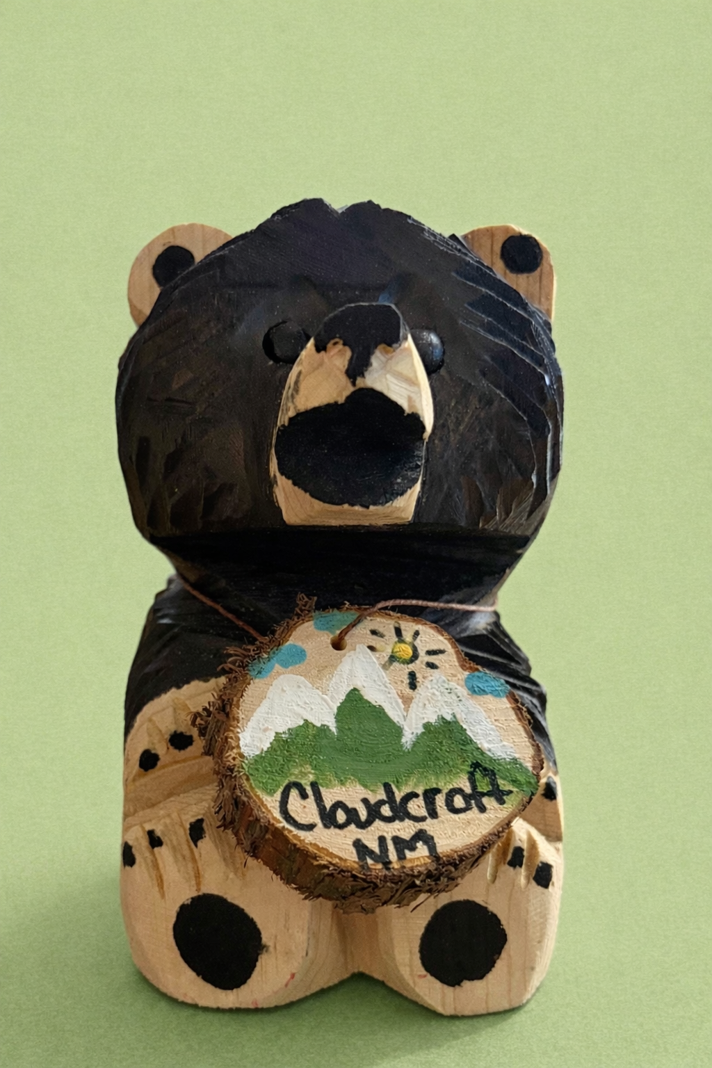 Hand Carved Mini Bears
