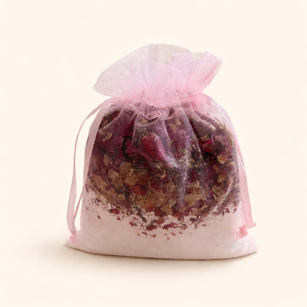 Rose Scented Goat Milk Bath Tea – Handmade by Jennie of Van Auken Farms in New Mexico
