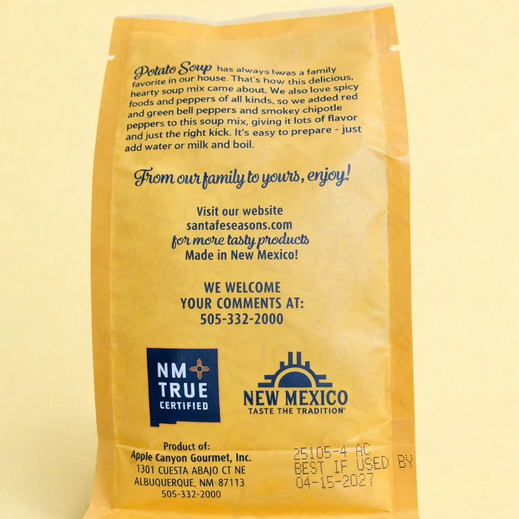 Santa Fe Seasons Spicy Potato Soup Mix – 5.9 oz