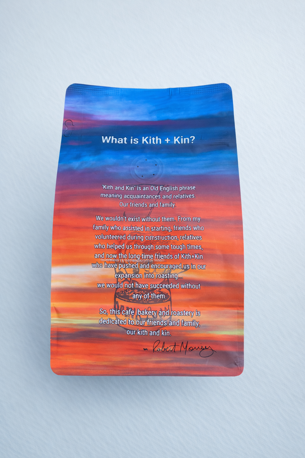 Kith + Kin Roasting Co. Ethiopia Yirgacheffe Misty Valley – Whole Bean Coffee (12 oz.)