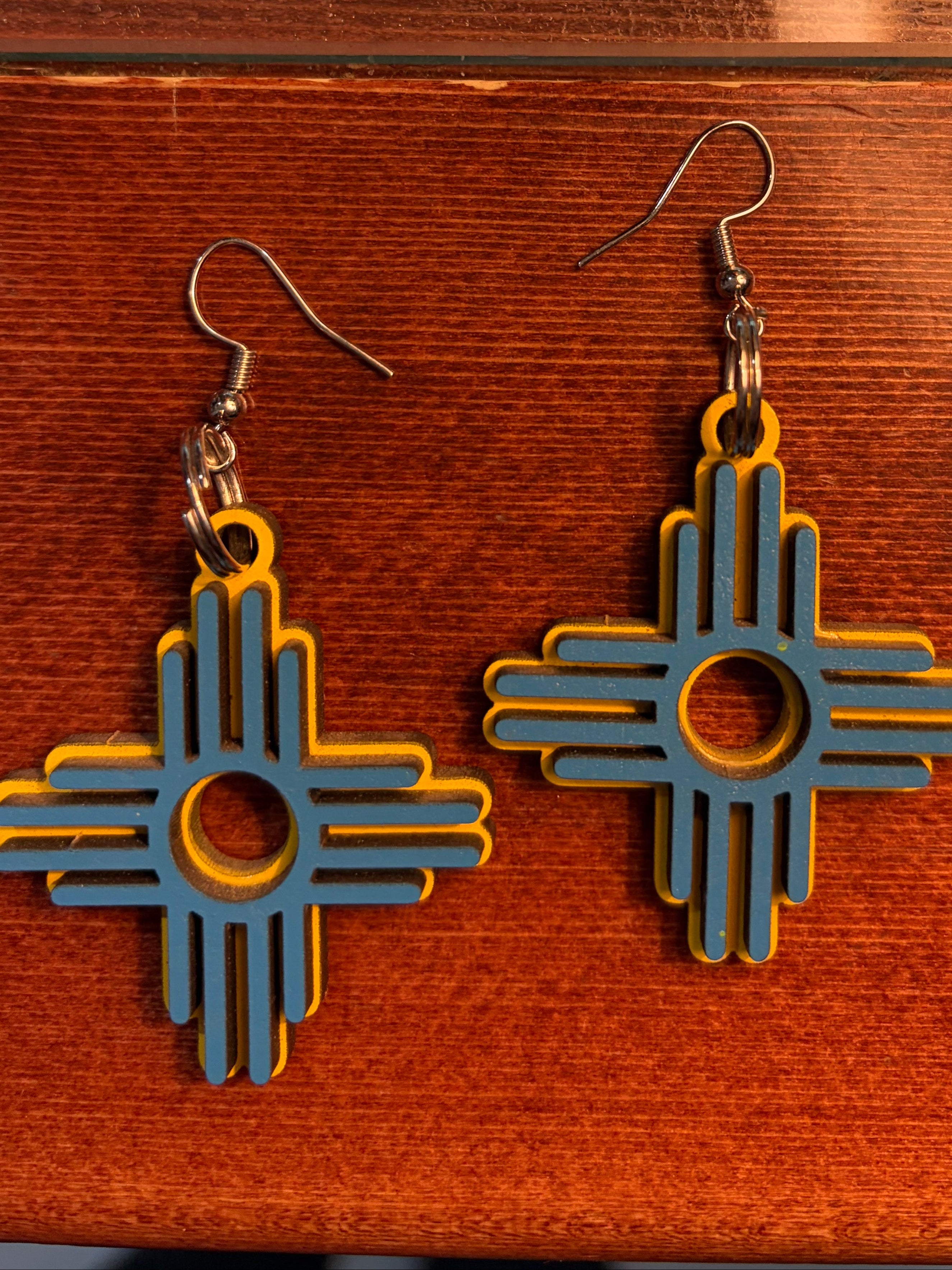 Beautiful Hand-Crafted Zia Earrings